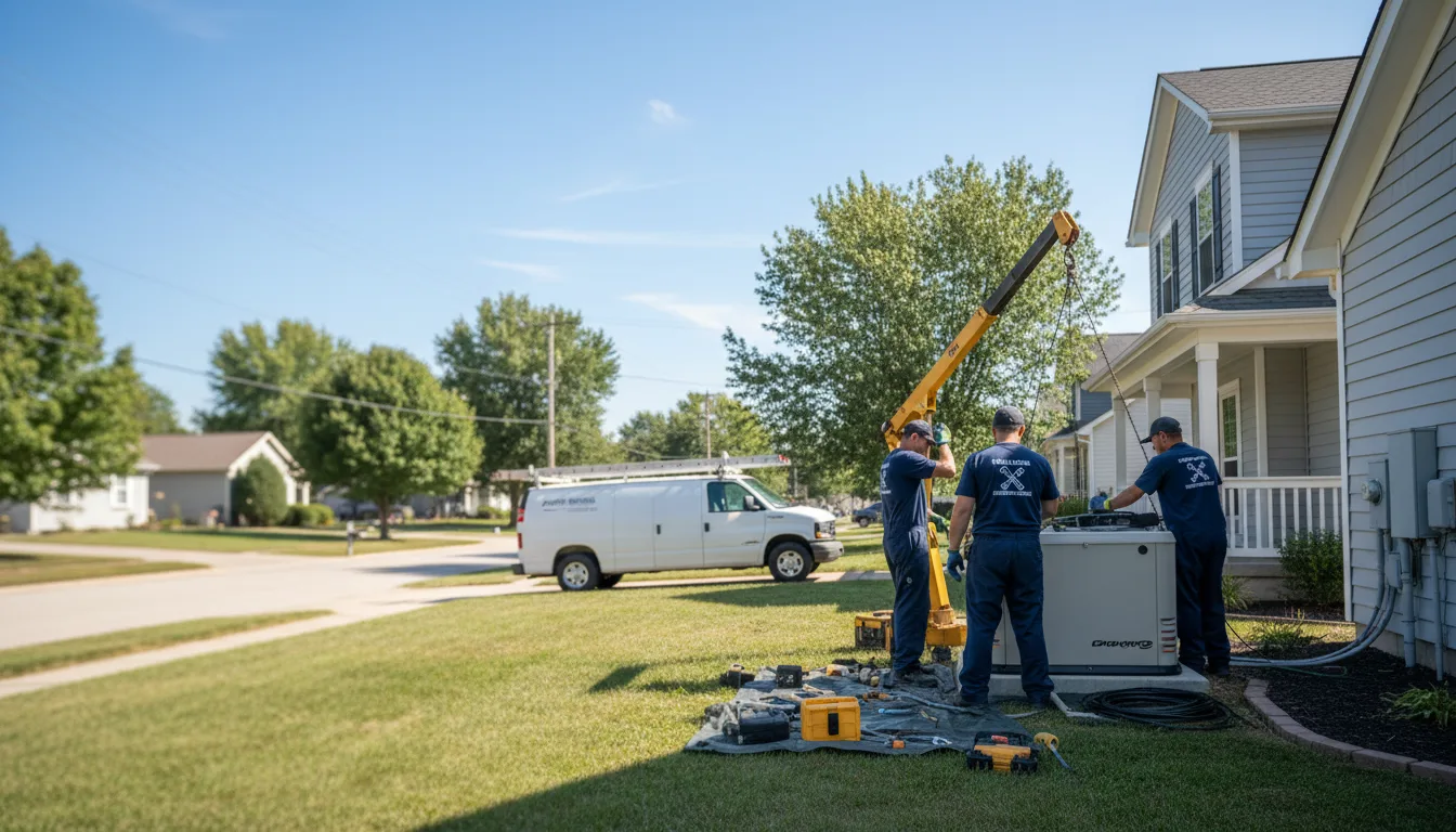 Generator Installation in Alma Center, WI near me